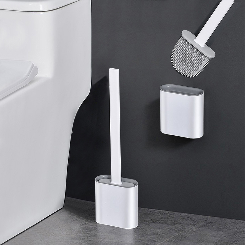 日本硅胶马桶刷家用无死角壁挂式