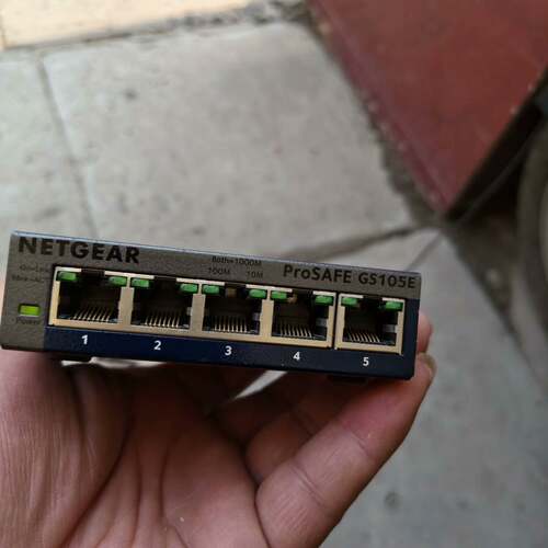 可维修NETGEAR网件GS105Ev2 5口千兆1000M简单网议价