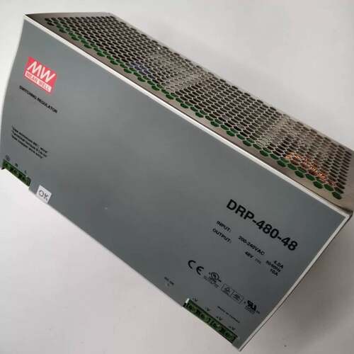 可维修MW DRP-480-48导轨开关电源220转直流DC议价