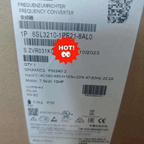 可维修西门子240-2变频器6SL3210-1PE21-8UL0/议价