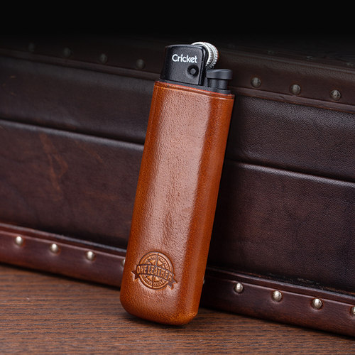 光面Cricket草蜢打火机皮套