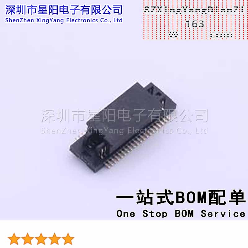 FBB05002-M40S1003K6MH10 PIN 40间距0.5mm公 立贴PIN总数40间距0
