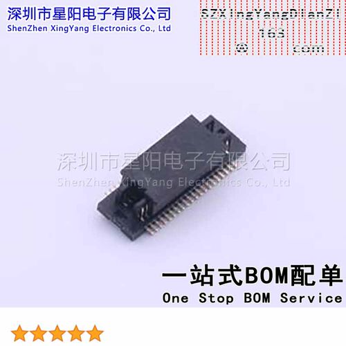 FBB05002-M40S1003K6MH10 PIN 40间距0.5mm公 立贴PIN总数40间距0