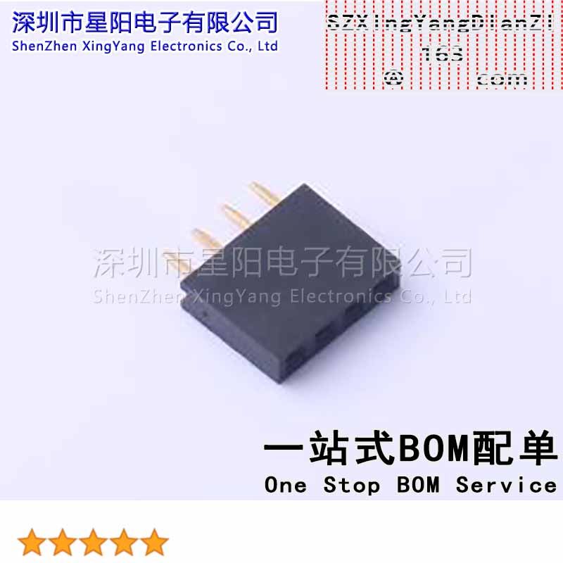 FFH25405-S04S1034K6K (5Pcs)安装类型 直插 排母2.54mm 180插件