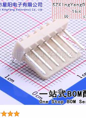 W-2510R07P-F000 (5Pcs)2.54mm 1x7P间距2.54mm插针结构1x7P排数1