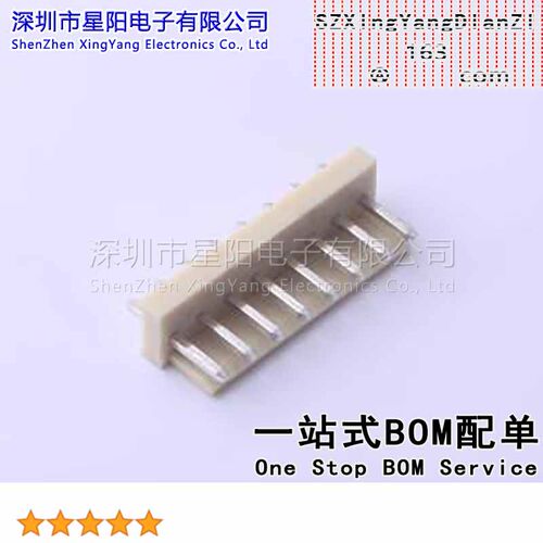 FWF39601-S08S24W5B 3.96mm 1x8P直插 间距3.96mm插针结构1x8P排