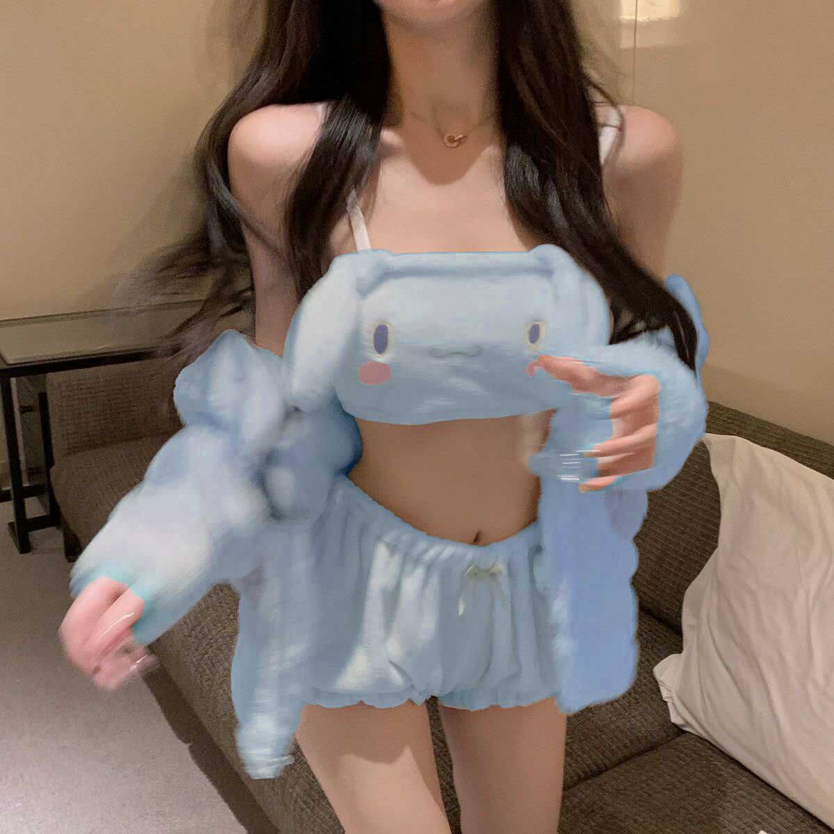 新款甜美可爱二次元加绒