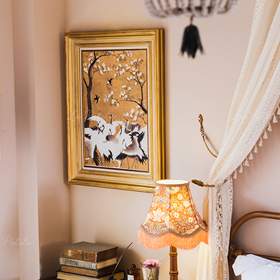 悦澜居中古装饰画壁画入户玄关家用客厅卧室沙发背景墙面复古壁饰