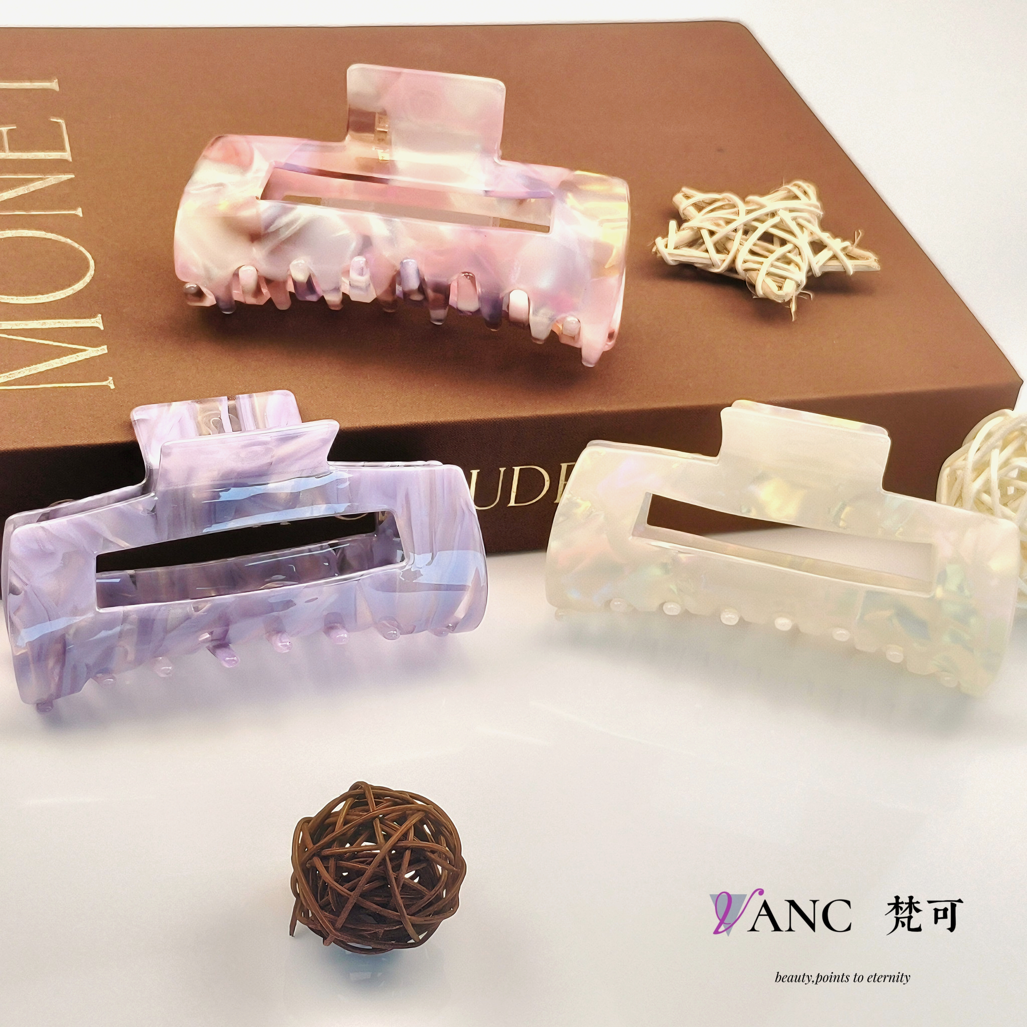 大抓量高质发夹后脑勺盘发鲨鱼夹