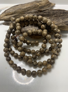 6mm 108颗11.5克柬埔寨菩萨省沉香手串多圈菩萨棋串香韵花香淡雅