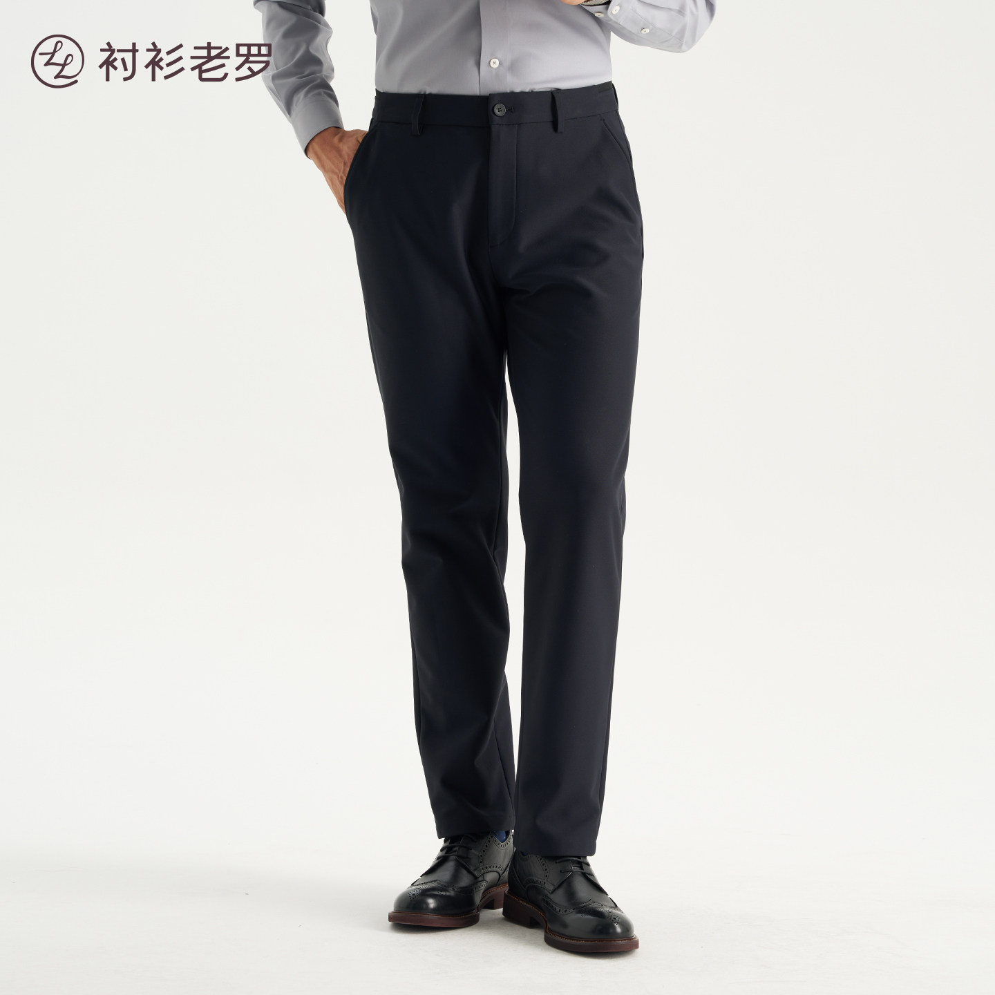 衬衫老罗Sorona商务通勤休闲裤图片