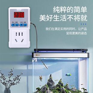数显智能电子温控开关暖气锅炉温度控制器插座鱼缸宠物加热温控器