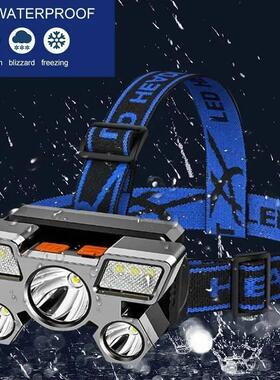 Powerful Rechargeable Head Flashlight for Fishing Led Headla