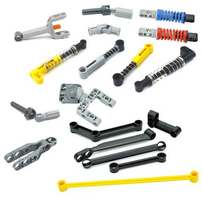 Building Blocks Technical Parts Moc Soft Hard Spring Shock A