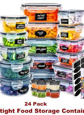 Plastic Food Storage Containers Meal Prep Lunch Storage