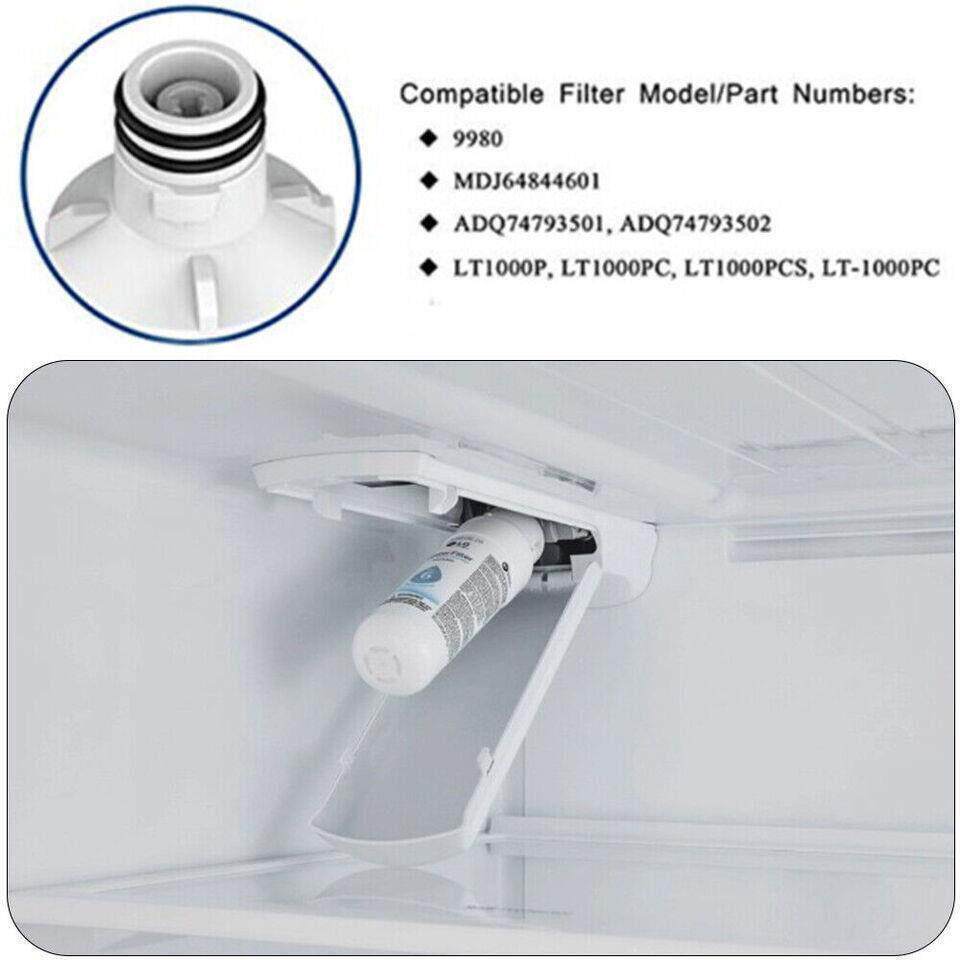 冰箱用滤芯LG-LT1000P ADQ747935 Refrigerator Water Filte 2支1