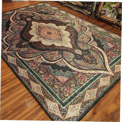 persian turkish larg carpet living room coffee table blanket