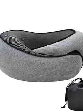 Travel Neck Pillow Memory Foam U-shaped Pillow Snail Style T