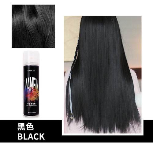 Hair Color Spray Purple gold Grey Hair Coloring Dyeing Spray