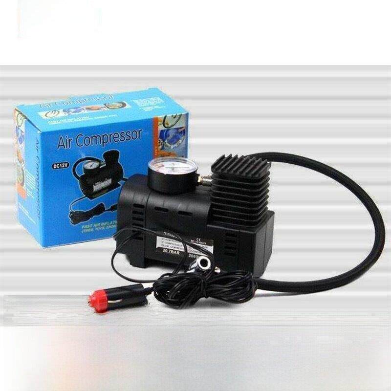 迷你300psi 12v汽车空气压缩机轮胎充气泵