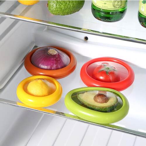 Transparent Food Fresh-keeping Box Fruit Vegetable Storage C