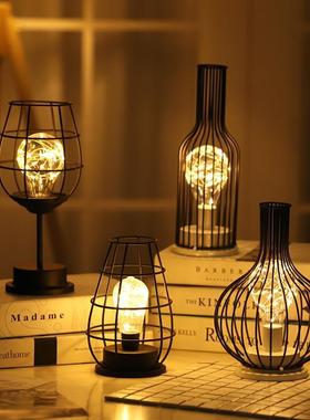 Night light living room decoration home accessories table