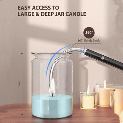 Electric Candle Lighter Flameless Long Lighter