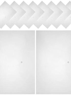 10 Pcs Transparent File Bag Document Storage Bags Folder A3