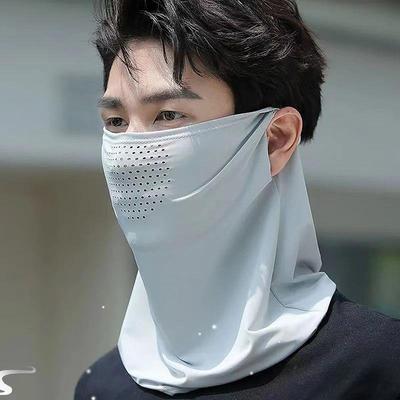 Summer Sunscreen Ice Silk Mask Neck UV Protection Face Cover