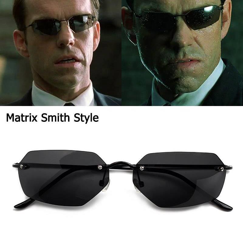 The Matrix Agent Smith Sunglasses 黑客帝国史密斯同款太阳眼镜