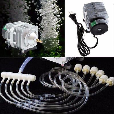 45L/min 25W Electromagnetic Air Compressor Aquarium Fish