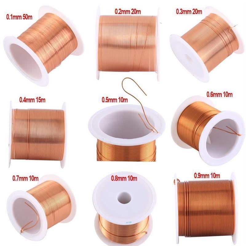 10m 0.5mm Enameled Copper Wire Magnet Wire Magnetic Coil Wi