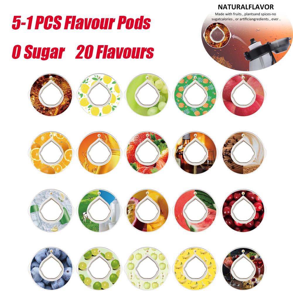 1-5PCS Air Flavor Water Fruit Scented Pods Flavoring Pods Ai