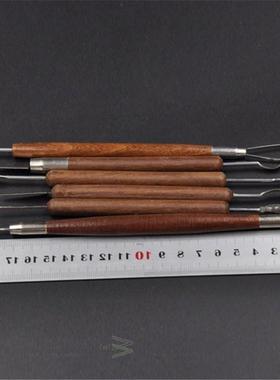 6Pcs New Clay Sculpting Set Wax Carving Pottery Tools Shaper
