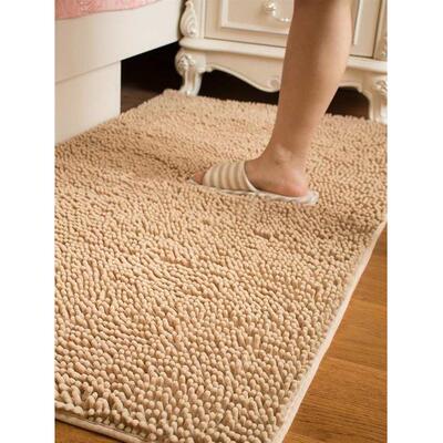Bathroom door floor mat toilet mat bedroom non-slip