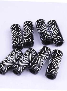 10pcs Hair Beads Rings Beads Braiding Hair Clips for Women G