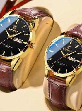 Top Luxury Brand Couple Watch For Women Men Waterproof Clock