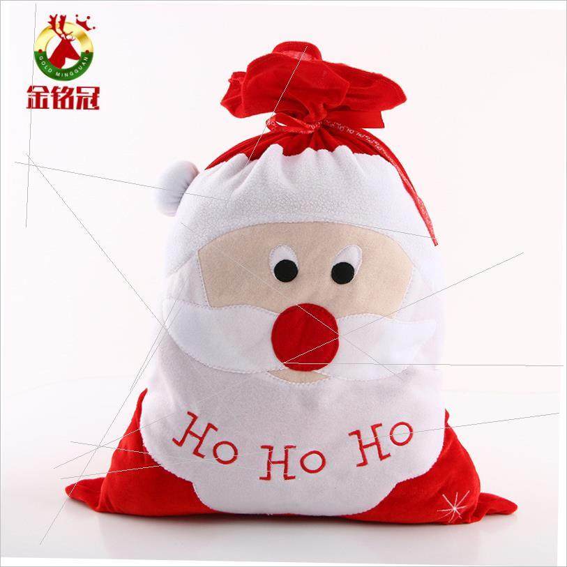 Christmas gift bag Santa Claus large bag圣诞老人礼物袋