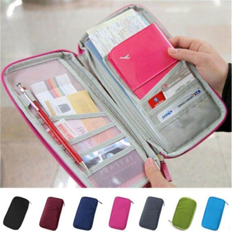 Travel Wallet Passport Credit ID Card Holder Organizer Cash