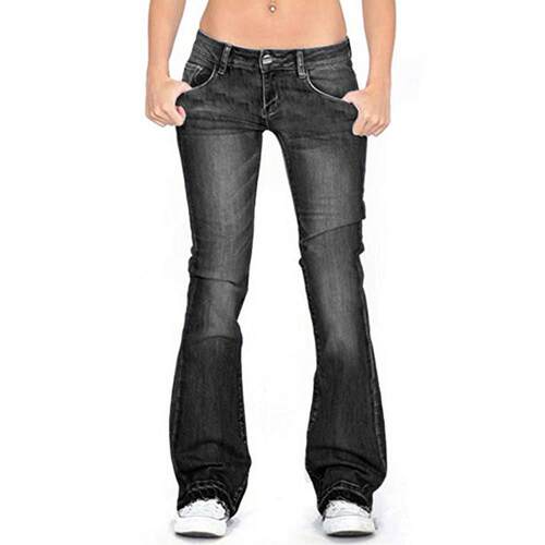Flare Jeans Low Waist Loose Comfortable Jeans For Women Pant