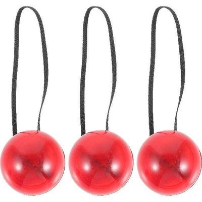 3 Pcs Clothing Clown Nose Child Mens Toy Neon Plastic