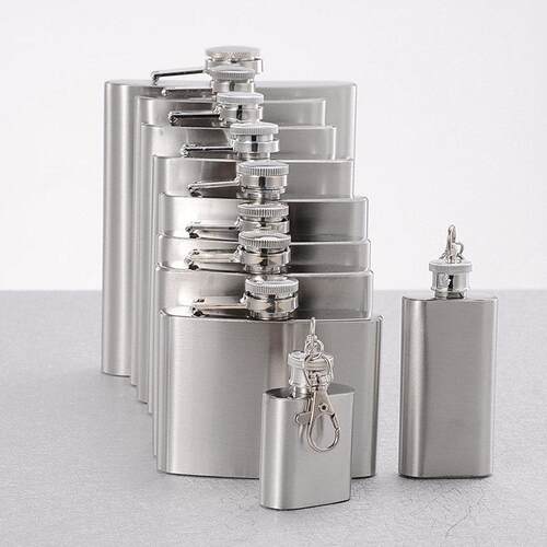 1-10 oz High Quality Wine Whisky Pot Bottle Hip Flasks Drink
