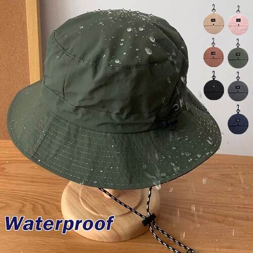 Foldable Panama Bucket Hat Outdoor Anti-UV Sun Hats For Men