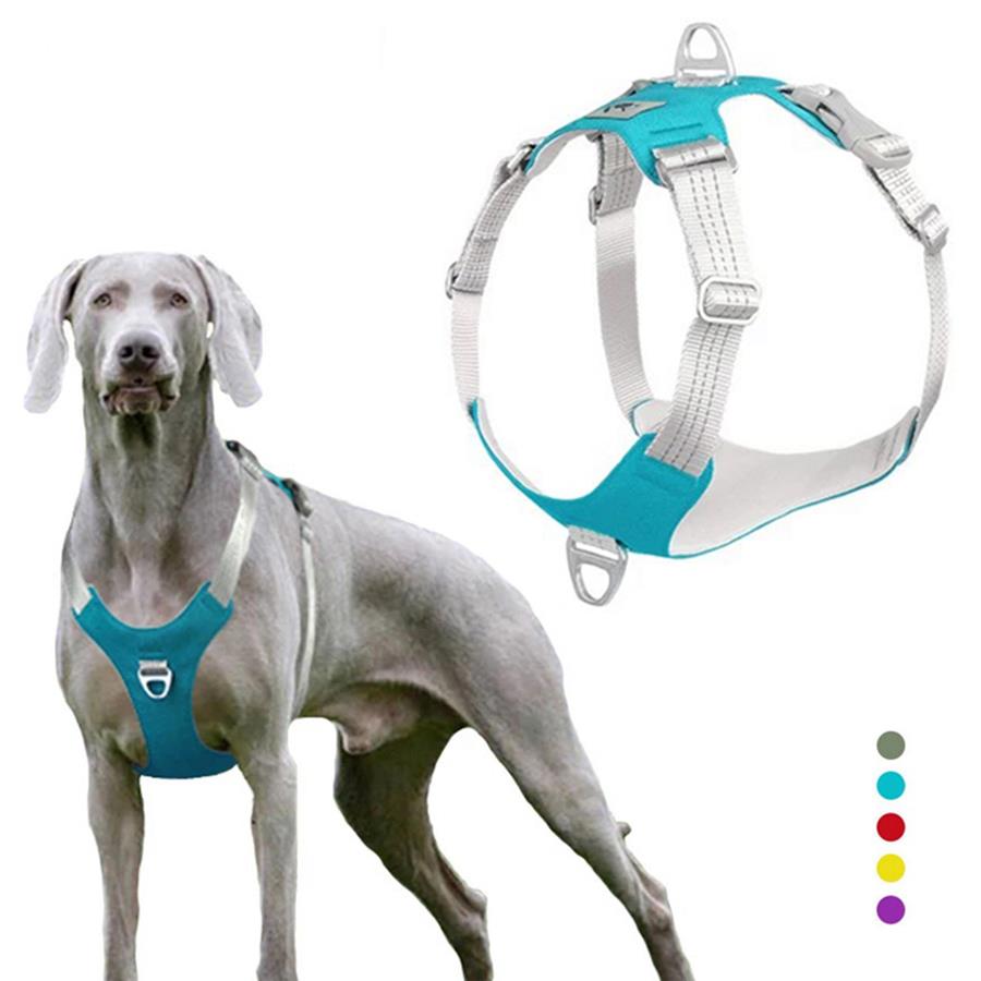 Pet Dog Harness Reflective Dog Chest Strap Vest For Small Me