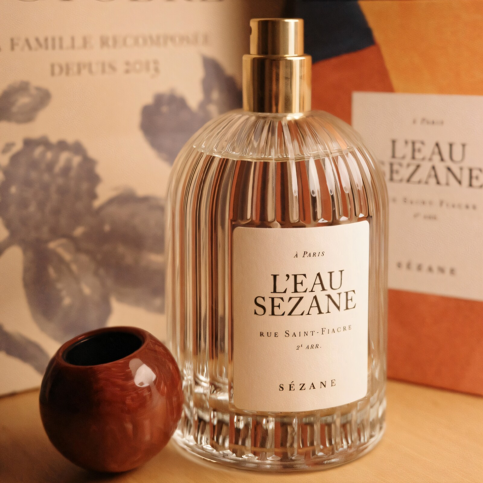 sezane香水L'eau Sezane塞查尼法国小众白麝香花香型淡香试香小样