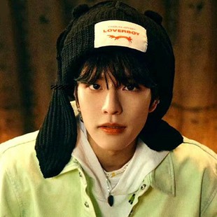 Charles Jeffrey Loverboy猫耳朵针织帽JENNIE款兔耳朵毛线保暖帽