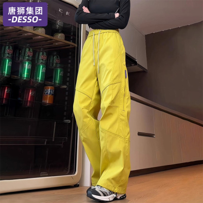 唐狮集团工装裤女秋冬季2025新款