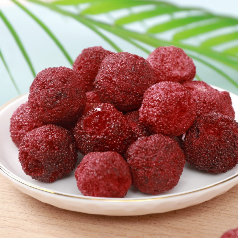 冻干杨梅脆500g脱水泡酒即食水果干果蔬脆儿童孕妇的零食大袋散装