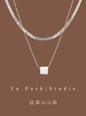 「丝绒拿铁」双层项链！