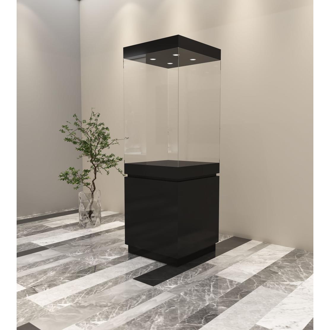 木质珠宝玉器文物展柜博物馆展台陈列柜古董玻璃展示柜产品柜